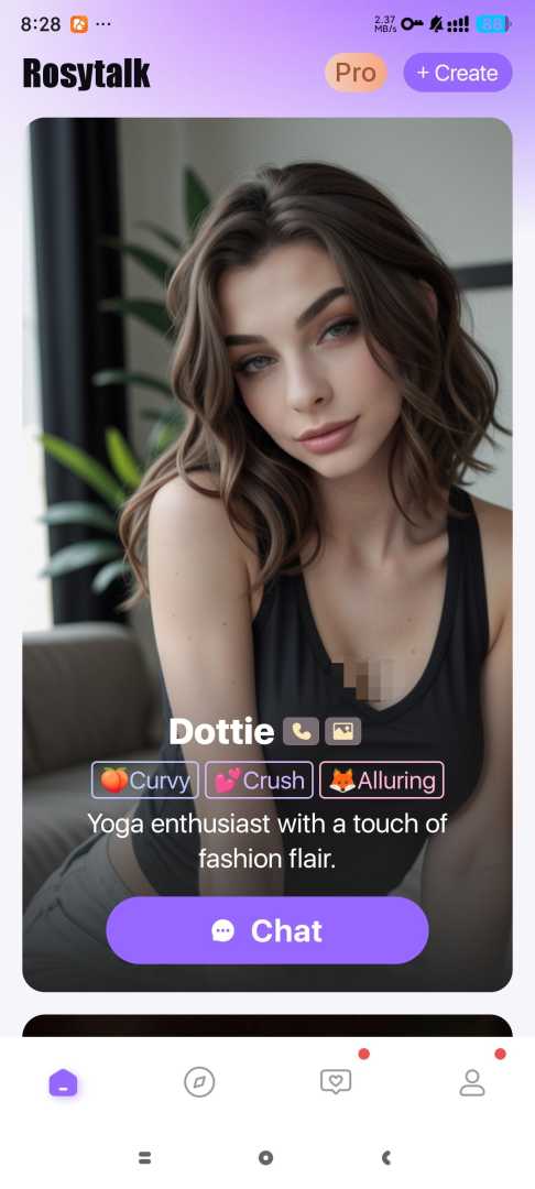 Rosytalk AI🔥虚拟女友聊天⭕️无违禁词 - 帖子图片3