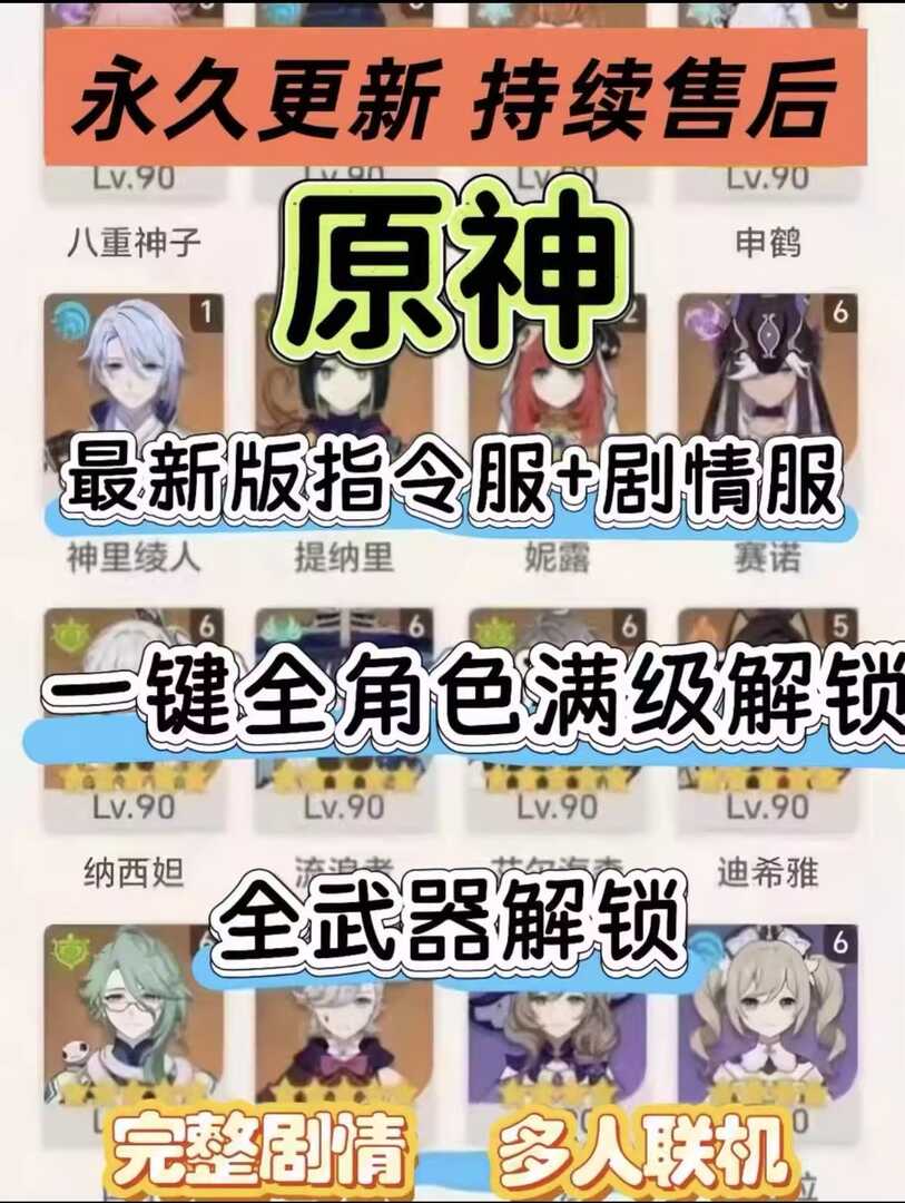 免费公益:5.0原神 全物品后台 - 帖子图片2