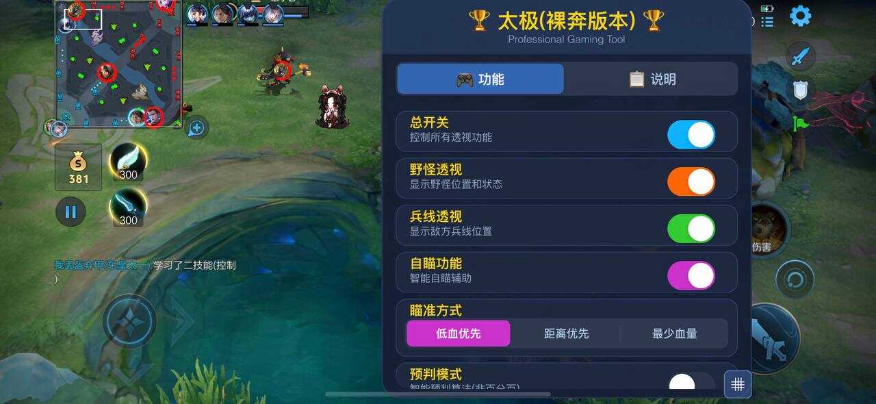 王者荣耀  太极容器直装 带自瞄功能  稳定无异常 - 帖子图片2